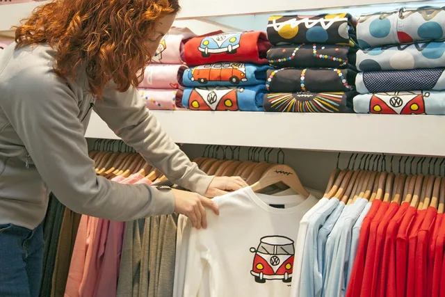 t shirt, fashion, drawing, textile design, mannequin, garment, textile, cloth, print, hanger, sales assistant, franchise, trade, shop, t shirt, t shirt, t shirt, t shirt, t shirt, textile. Four pressures shaping creator merchandise and what each one changes